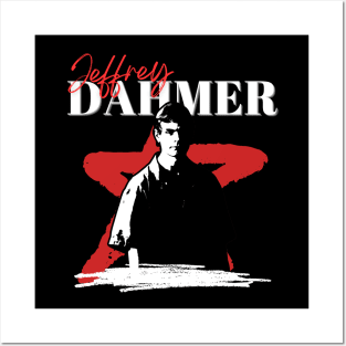 Jeffrey dahmer retro style Posters and Art